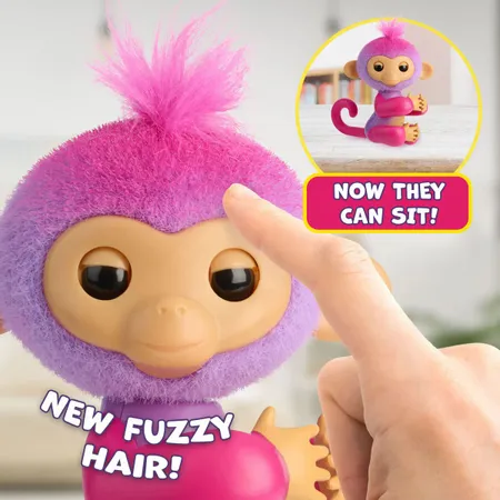 Fingerlings Baby Monkey Charli Electronic Pet