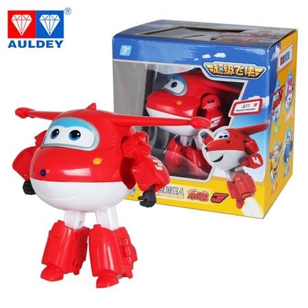AULDEY Super Wings Big 15cm Transforming Robot JETT DONNIE DIZZY PAUL JEROME ASTRA Deformation Action Figure Toys Children Gift
