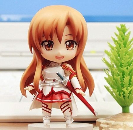 Anime Sword Art Online Yuuki Asuna BJD Cute PVC Action Figure Toys