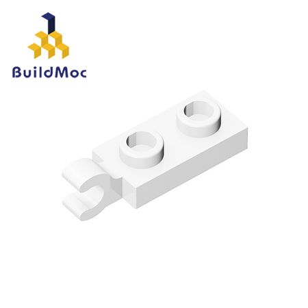 BuildMOC Compatible Assembles Particles 63868 1x2 For Building Blocks DIY LOGO Educational High-Tech Spare Toys