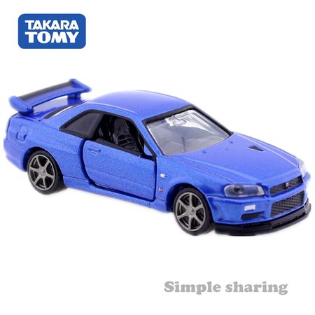 Takara Tomy Tomica Premium No.11 Nissan GTR V SPEC 2 Nur 1:62 Miniature Diecast Baby Toys Model Kit Hot Pop Kids Doll
