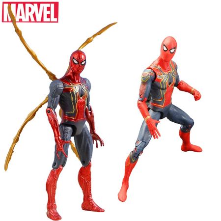 16CM Marvel Avengers 3 Super Hero Spider-Man Action Figure Toy Doll Joint Movable Spiderman Toys Children Boys Birthday Gift