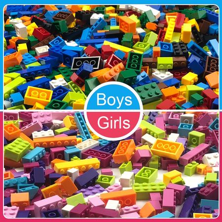 250-1750PCS Classic Small Size Building Blocks Boy Girl Creative DIY Bricks Educational Construction Block Toy For Children Gift