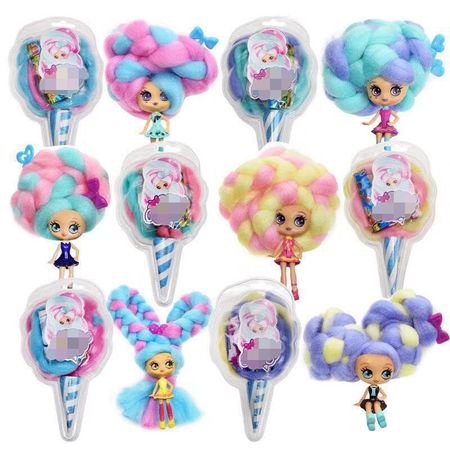 Candylocksed Sweet Treat Toys Hobbies Dolls Accessories Marshmallow Hair 40cm Surprise Hairstyle Scented Doll Figure Toy 0
