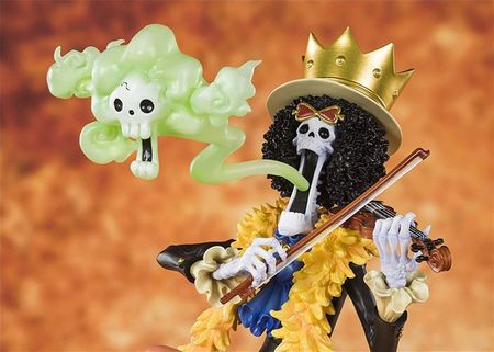 One Piece Straw Hat Pirate Group Brook Revive-Revive Fruit Boxed Figure Decoration 23cm