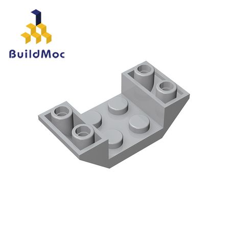 BuildMOC Compatible Assembles Particles 4871 4x2 For Building Blocks Parts DIY LOGO Educational Tech Parts Toys
