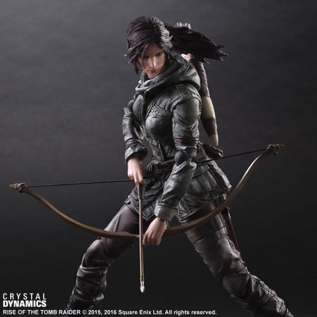 PLAY ARTS 26cm Tomb Raider Lara Croft Action Figure Model Toys