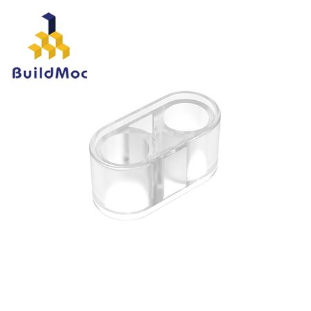 BuildMOC Compatible Assembles Particles 43857 1x2 For Building Blocks DIY LOGO Educational High-Tech Spare Toys