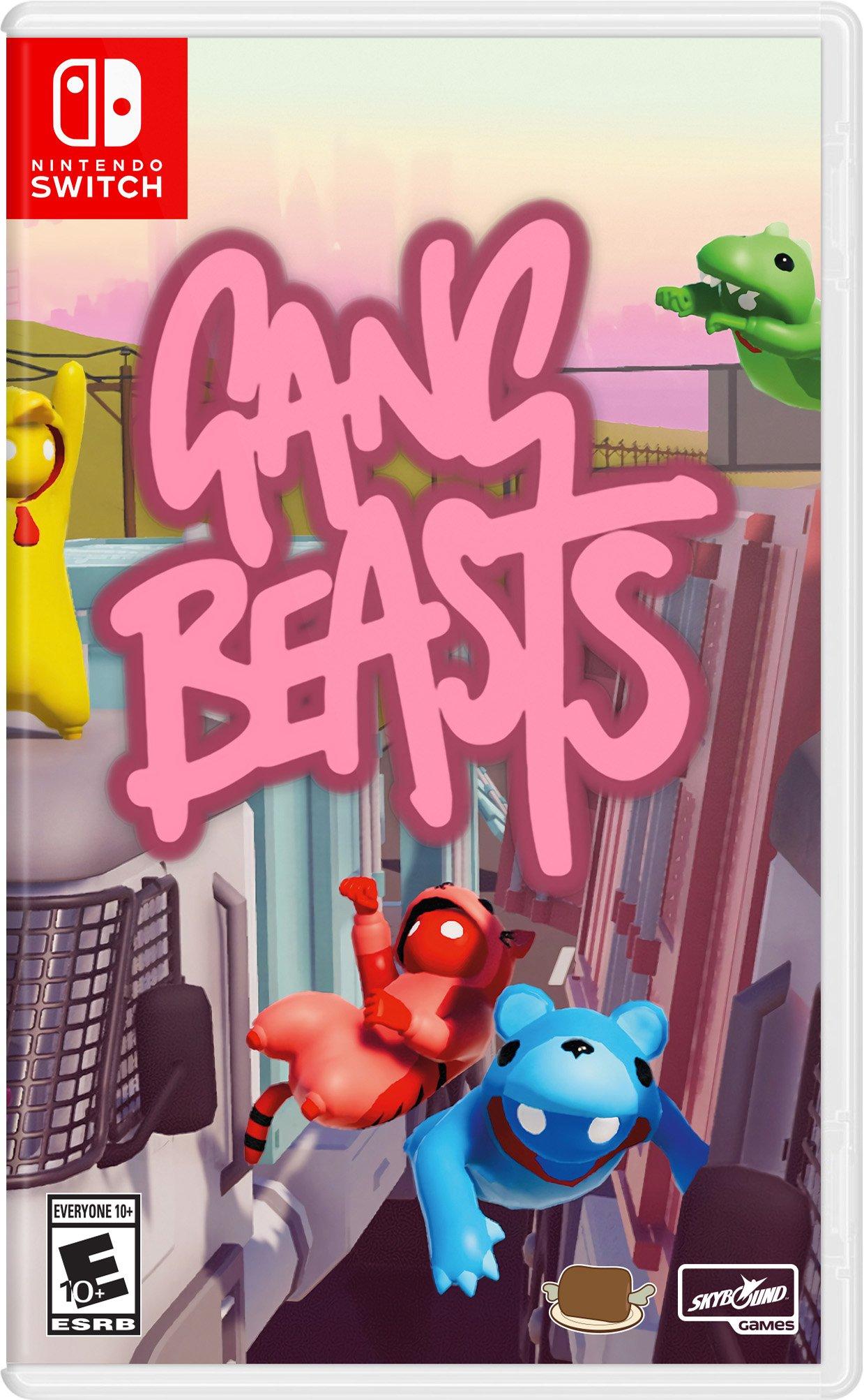 gang beasts how to play 2 player